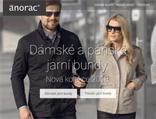 Tablet Screenshot of anorac.cz